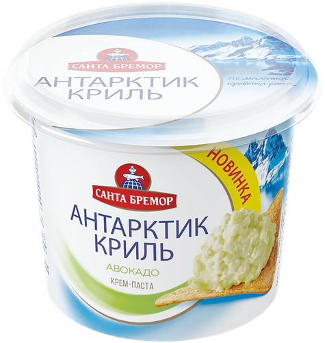 

Паста Санта Бремор с антарктическим крилем Антарктик-Криль с авокадо, 150 г