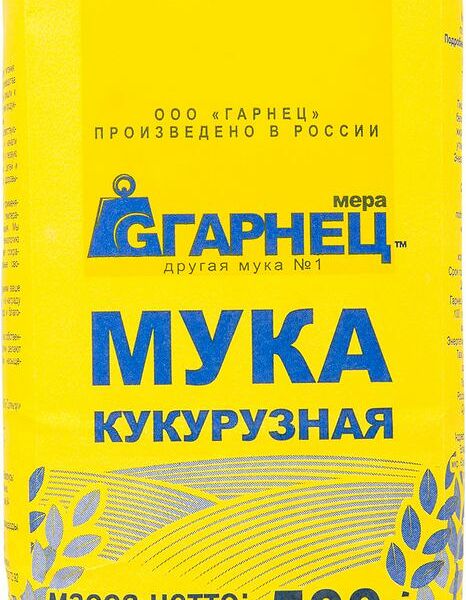 Мука кукурузная Гарнец 500 г