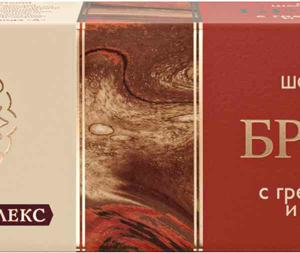 Брауни Б.Ю. Александров с грецким орехом и мягкой карамелью