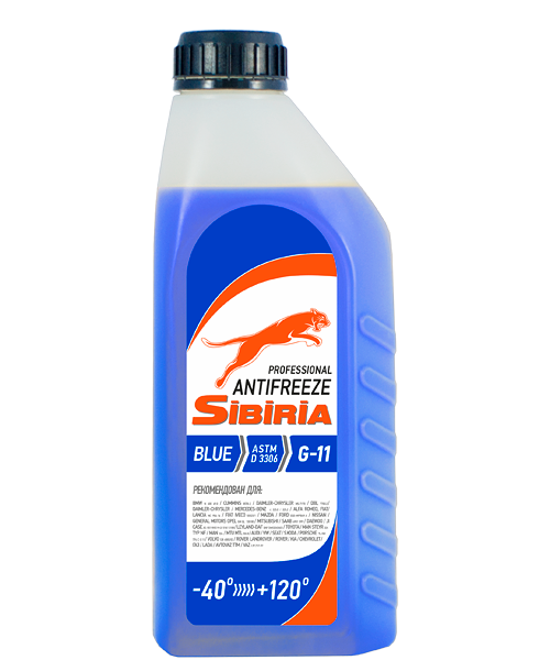 Антифриз SIBIRIA ОЖ-40 синий 1кг