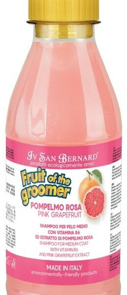 ISB Fruit of the Grommer Pink Grapefruit Шампунь для шерсти средней длины с витаминами