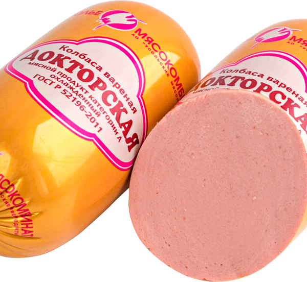 Колбаса вареная УСОЛЬСКИЕ МЯСОПРОДУКТЫ Докторская высший сорт