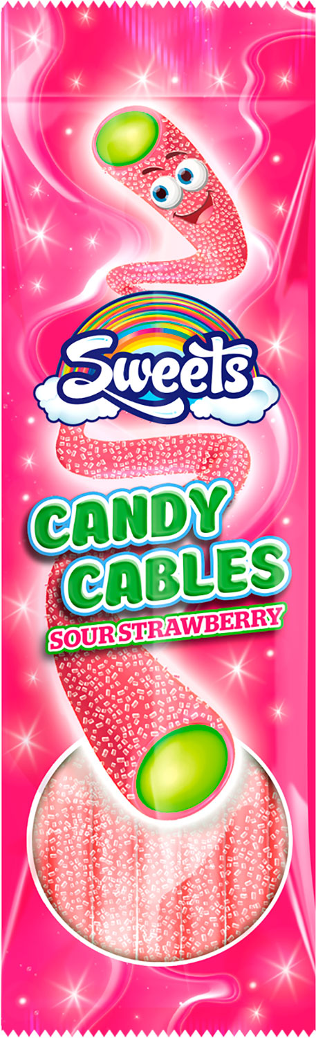 

Мармелад Rainbow Sweets клубничные палочки