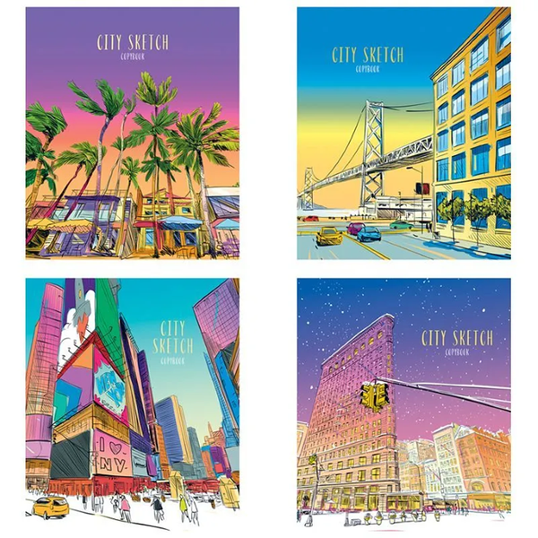 Тетрадь 96л А5 кл Путешествия City sketch Т96кГЛ_29866