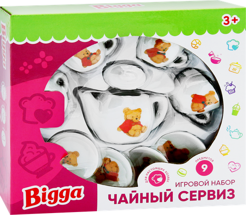 

Игровой набор BIGGA Чайный сервиз, Арт. RU000035