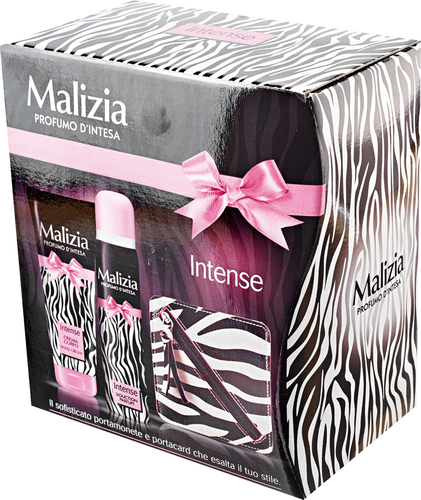 

Набор MALIZIA Intense Profumo D’Intesa дезодорант , крем для тела , кошелек 250 мл