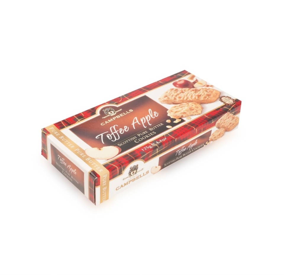 

Печенье песочное Campbells Pure Butter Toffee Apple с кусочками карамельного яблока 125 г