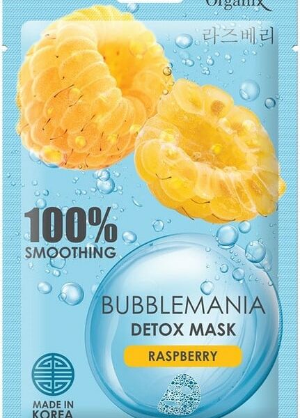 Маска тканевая для лица Funny Organix Bubblemania Кислородная Сладкая малина 25г