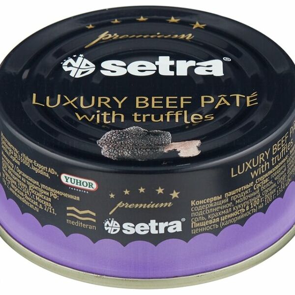 Паштет из говядины Setra с трюфелем