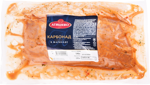 

Свинина Атяшево карбонад в маринаде охлажденная вес