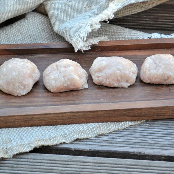 Тефтели из кролика и индейки, 1 уп.