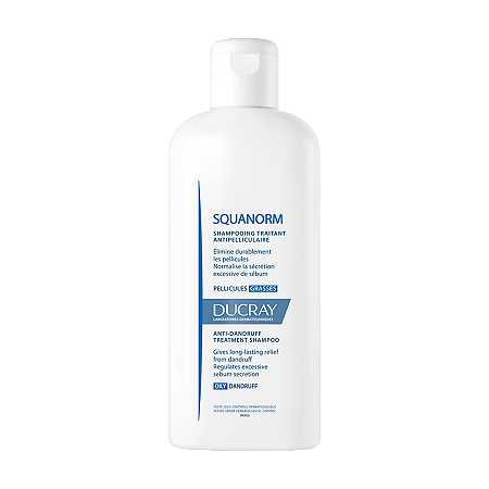 Ducray Squanorm Шампунь 200мл от жирной перхоти
