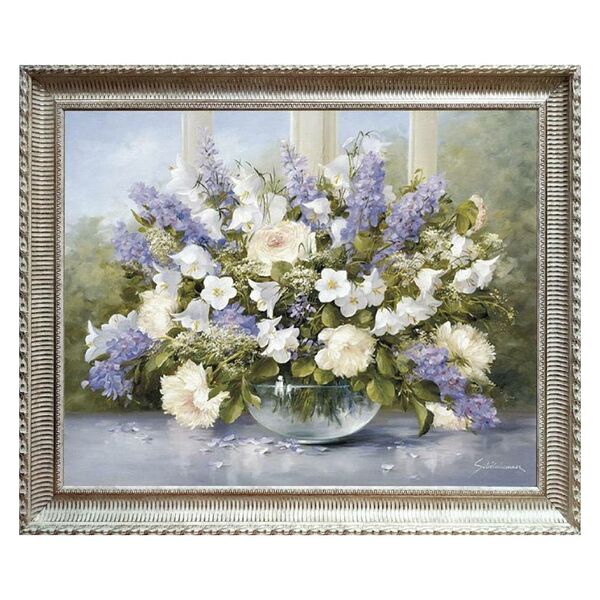 Картина в раме DEKART Сирень с розами, 40х50см