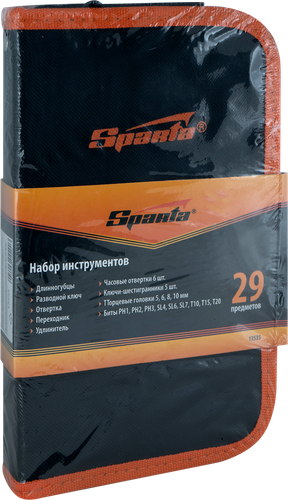 

Набор слесарно-монтажный SPARTA 29 предметов