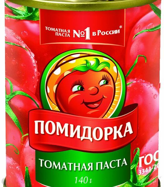 Томатная паста Помидорка, 140г