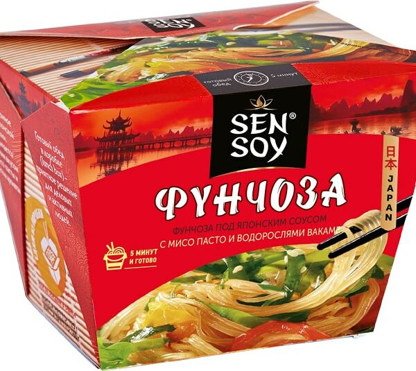 Вермишель Sen Soy Фунчоза под японским соусом 125г