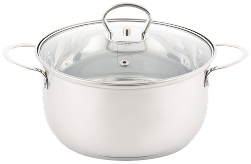 

Кастрюля Homeclub Praсtic нержавеющая сталь стекло 3 л