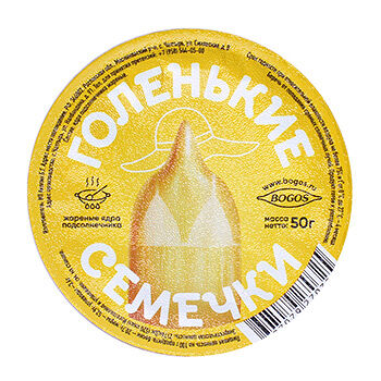 Семечки подсолнечника жареные очищенные, «Голенькие»