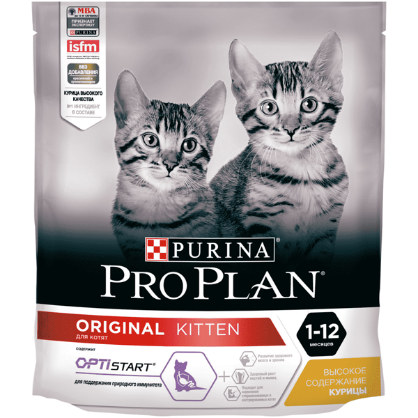 Сухой корм для котят Purina Pro Plan Original Kitten с курицей