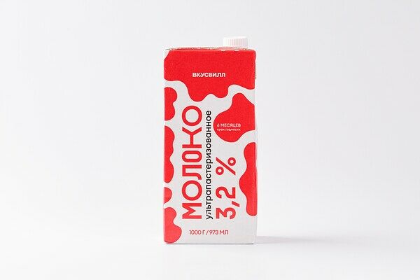 Молоко ультрапастеризованное 3,2%