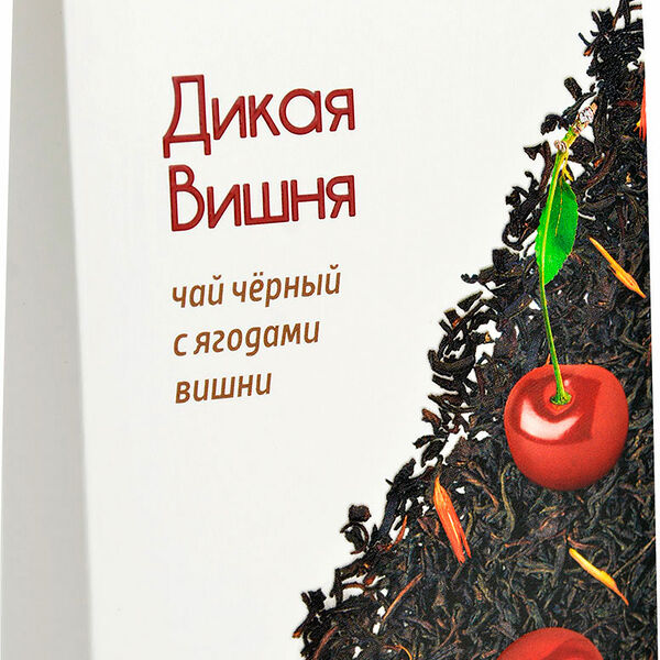 Чай черный FruTea Дикая вишня, крупнолистовой 50 г