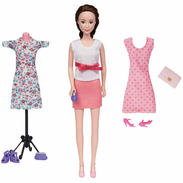 Кукла ONE TWO FUN + 2 наряда, 29 см