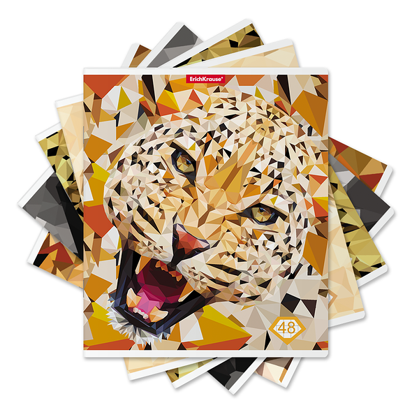 Тетрадь 48 листов, клетка ТМ Erich Krause (Эрих Краузе)