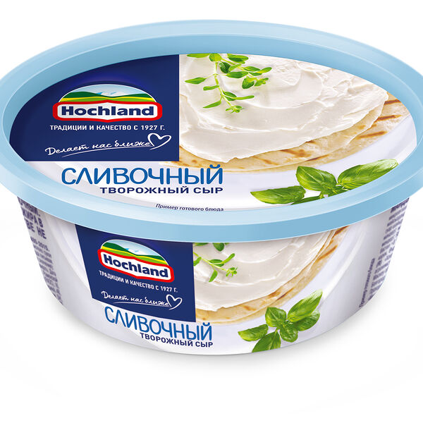 Сыр творожный Hochland сливочный