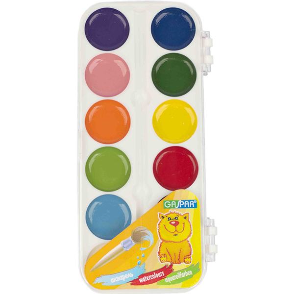 Краски акварельные карамельные 12 цветов