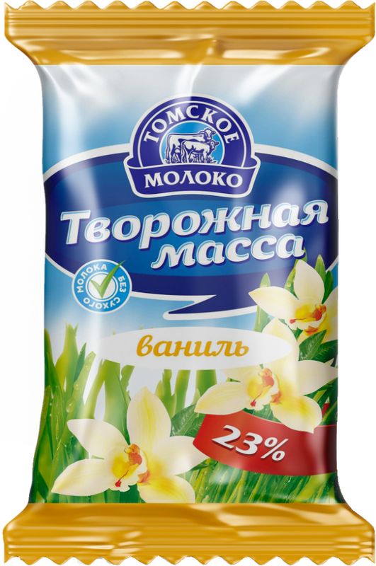 

Творожная масса Томское молоко Ваниль 23% 170 г