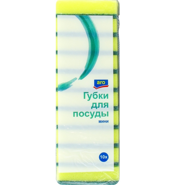 Губки для мытья посуды Aro