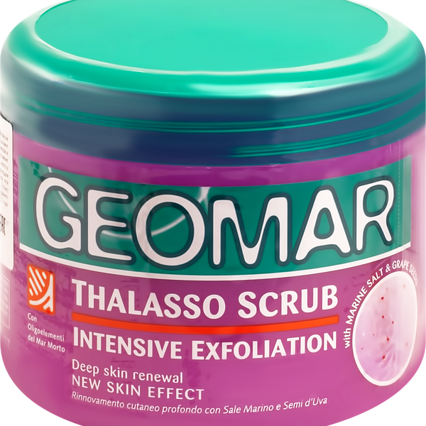Скраб для тела GEOMAR Талассо с семенами винограда 600 г