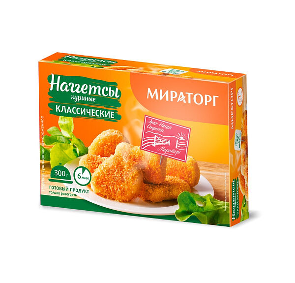 Наггетсы куриные Мираторг Классические