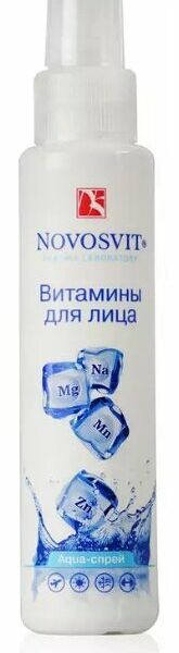 Aqua-спрей Novosvit витамины для лица