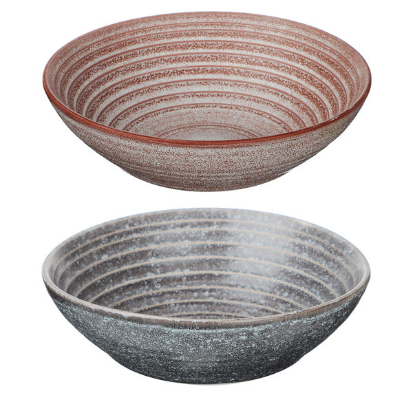 Millimi матера салатник 19х6 см, керамика, 2 цвета