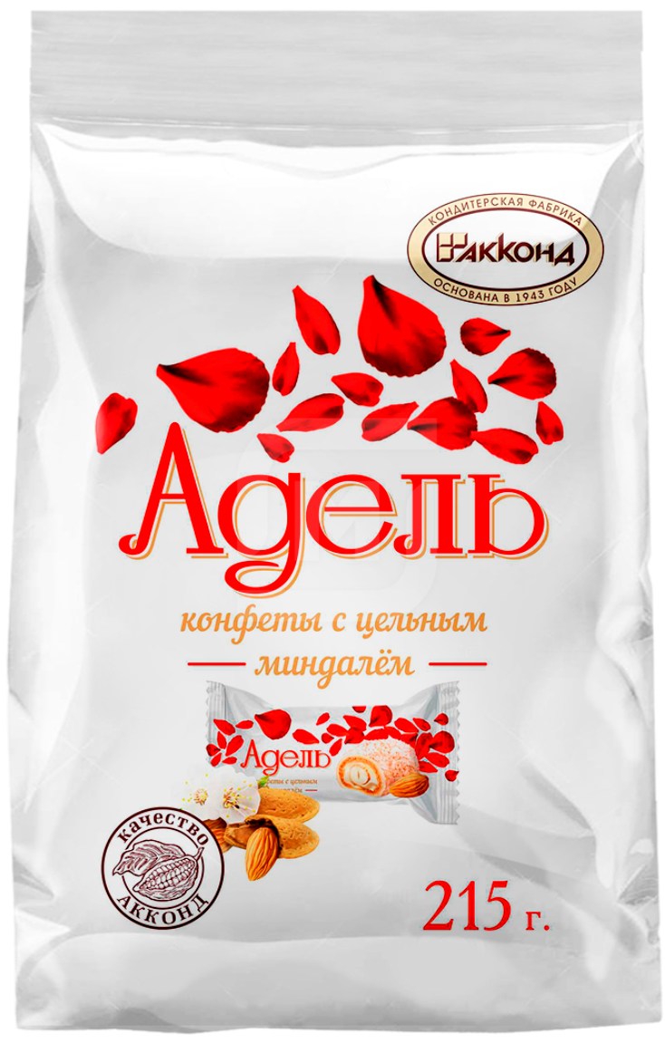 

Конфеты Акконд Адель с цельным миндалем