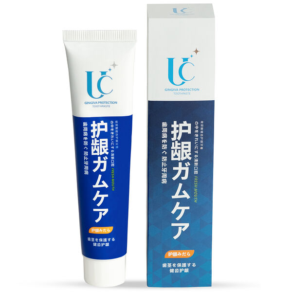 UC Паста зубная отбеливающая персик и мята 100 г