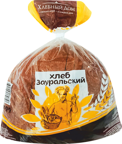 

Хлеб ХЛЕБНЫЙ ДОМЪ Зауральский, в нарезке, 550г