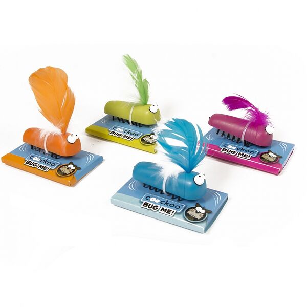 Игрушка для кошек EBI Поймай жука интерактивная, в ассортименте, 1 шт 