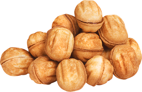 Орешки со сгущенкой, вес