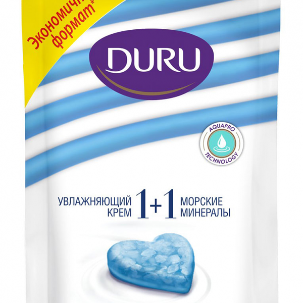 Мыло жидкое Морские Минералы Duru 1+1 запасной блок
