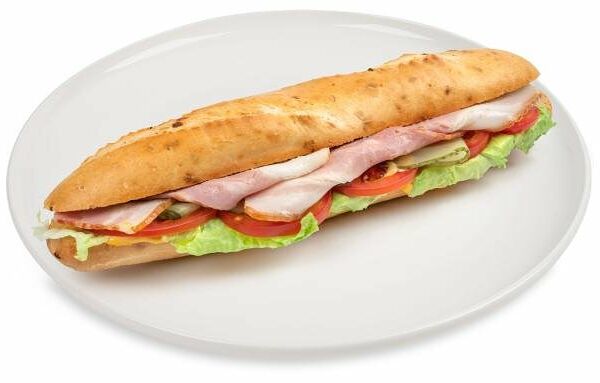 Сэндвич Ашан со свининой