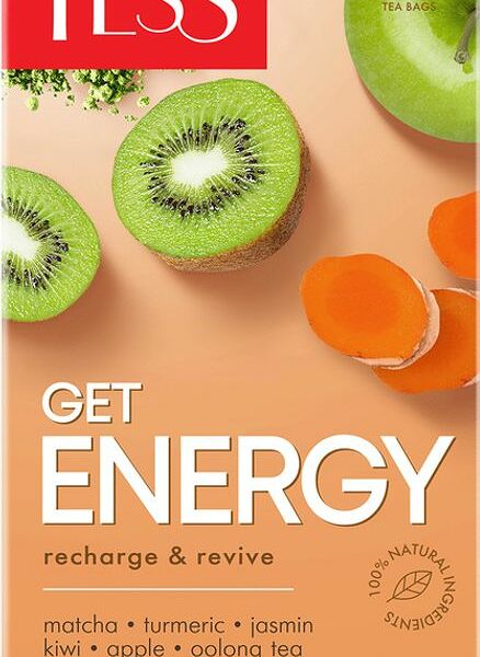 Напиток чайный Tess Energy в пакетиках 20 шт x 1.5 г
