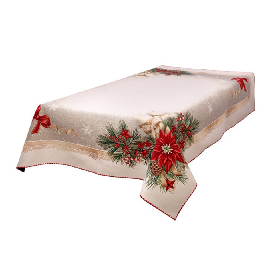 

Скатерть гобеленовая VINGI RICAMI ШАРЛОТТЕ-НГ-В 140х180 см, Италия