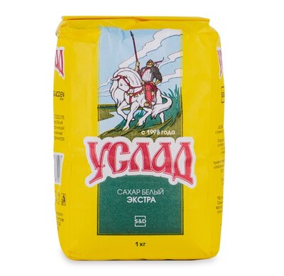 Сахар Услада Экстра белый песок 1 кг