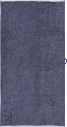 

Полотенце махровое PLATINUM CHOICE 100х150см, с цветным саржевым окончанием, серое, 1шт