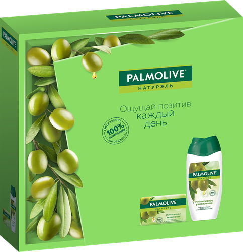 

Набор подарочный PALMOLIVE Натурэль, интенсивное увлажнение