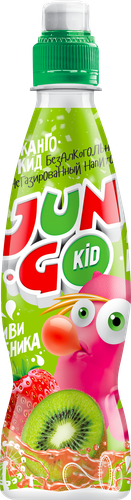 

Напиток Jungo Kid со вкусом киви и клубники негазированный 385 мл