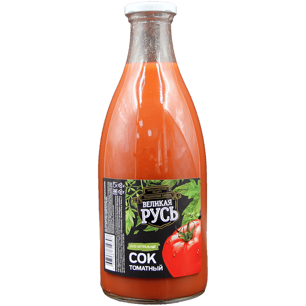 Сок Великая Русь томатный 1 л