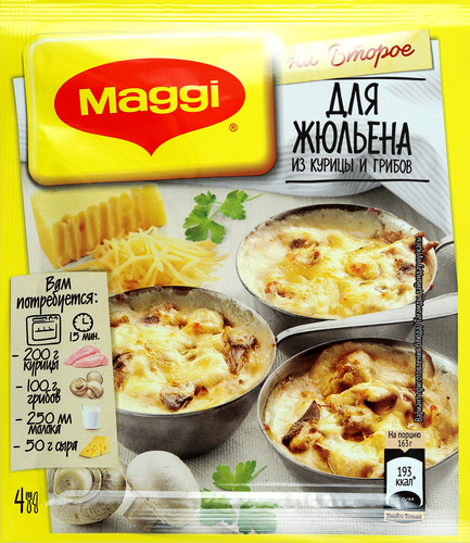 

Приправа Maggi На второе для жюльена из курицы и грибов 26 г